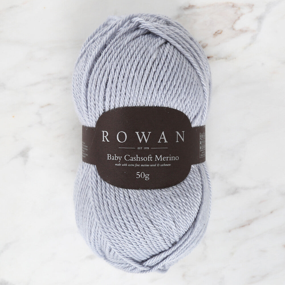 Rowan Baby Cashsoft Merino 50gr Buz Mavisi El Örgü İpi - 00107